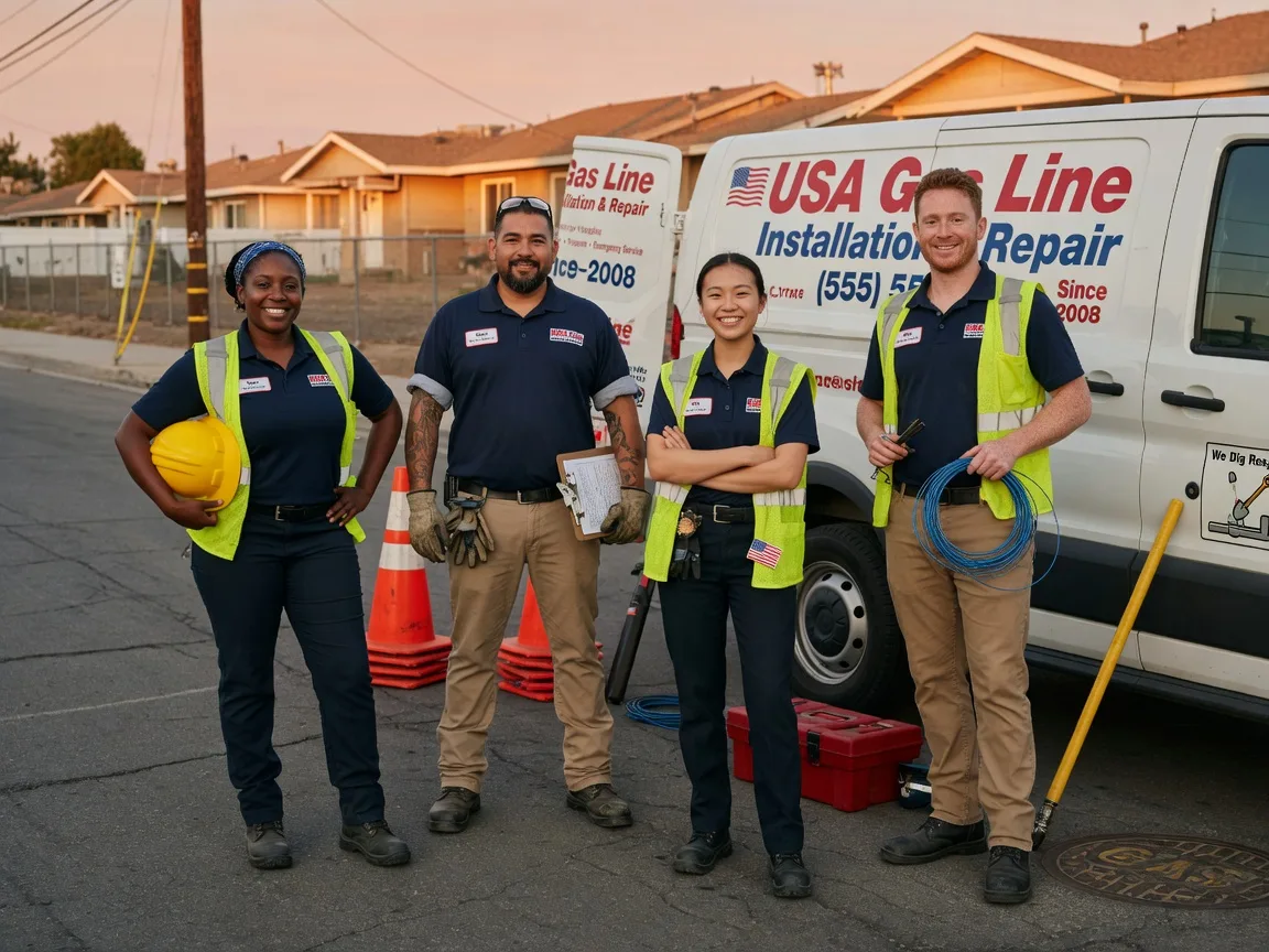 Gas Line Installation company in Franklinville, NC